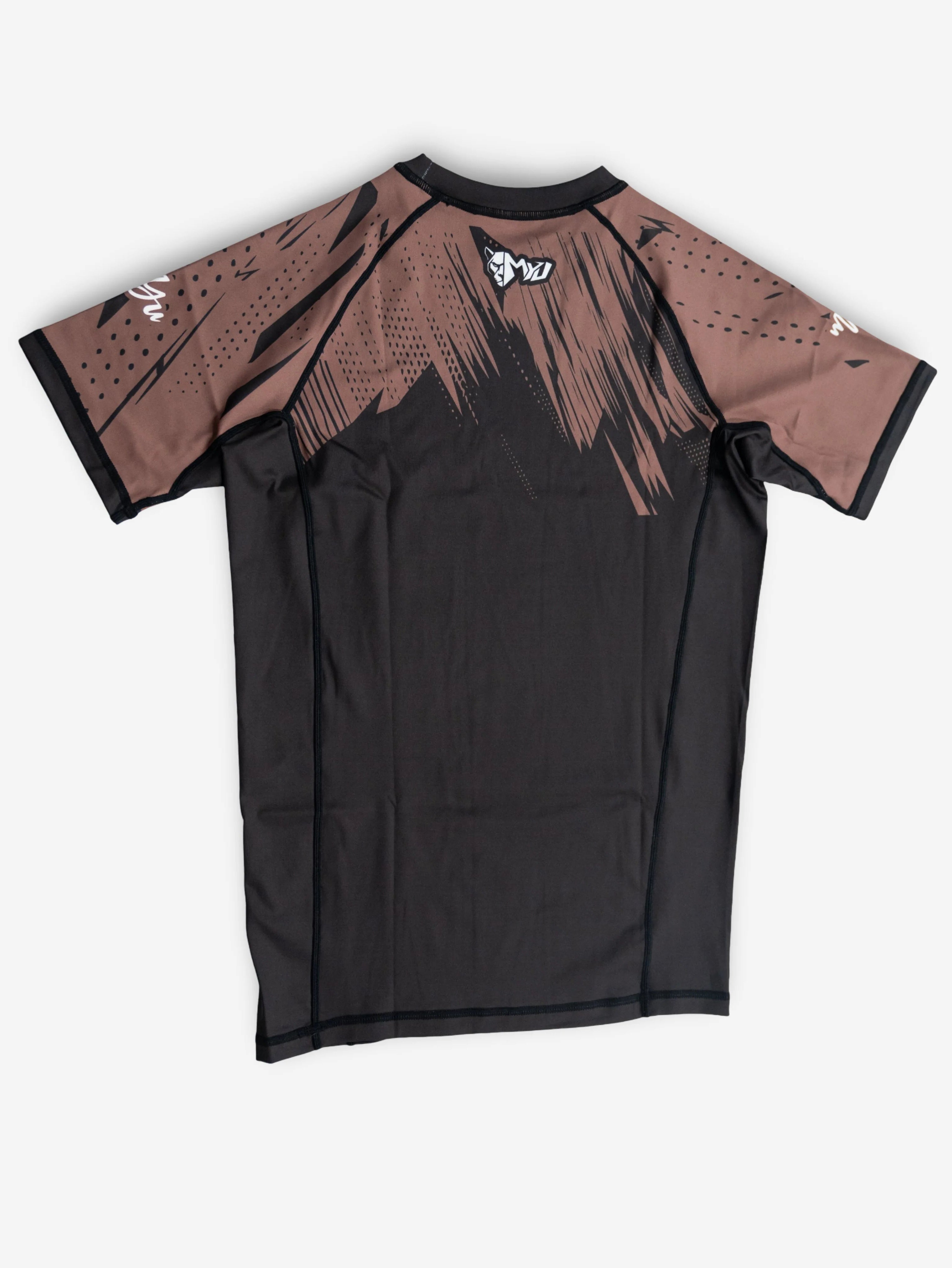 Brown Ranked Rashguard