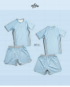 Glacial Blue Combat Short