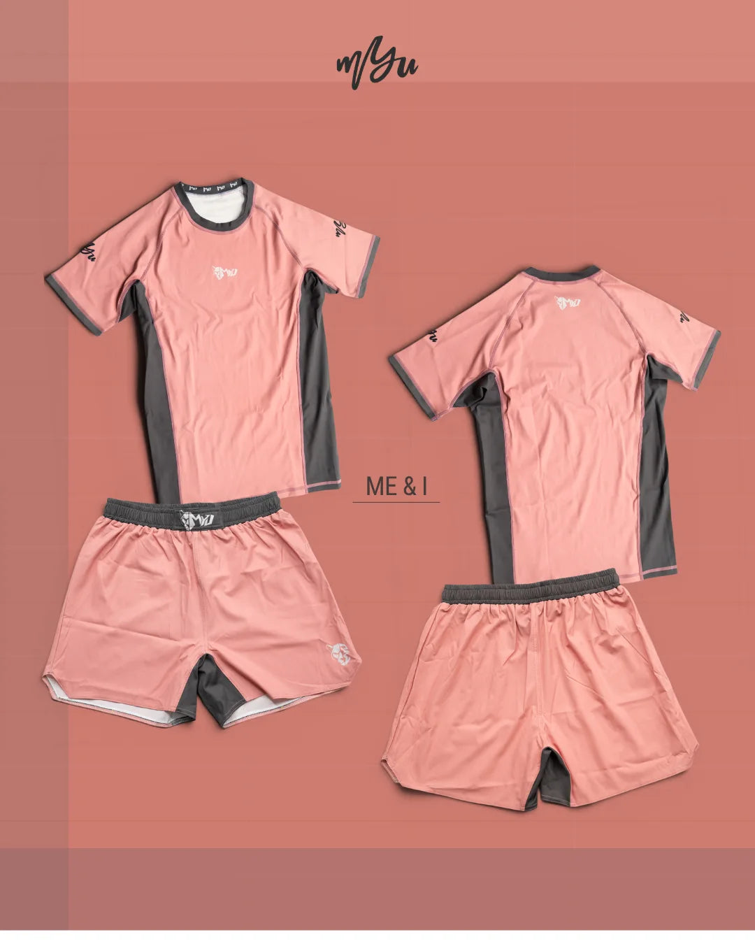 Dusty Rose Combat Short