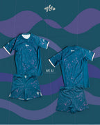 Ocean Marble Combat Short