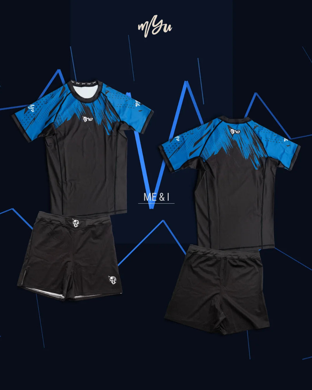 Blue Ranked Rashguard