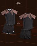 Brown Ranked Rashguard