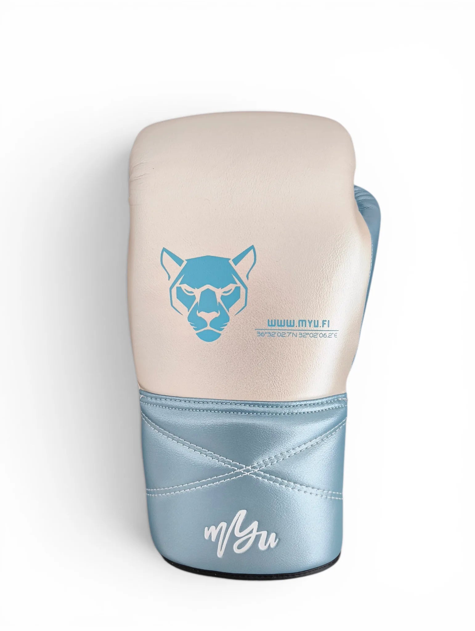 "CICERO" Boxing Glove White-Blue