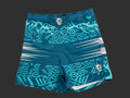 Teal Circuit Combat Short