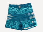 Teal Circuit Combat Short
