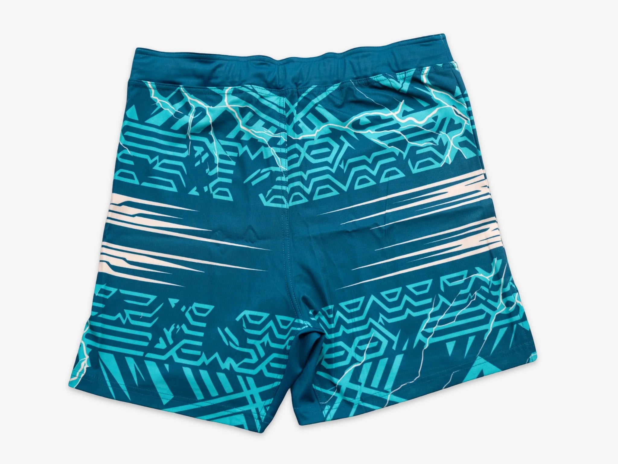 Teal Circuit Combat Short