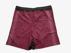 Crimson Ornamental Combat Short