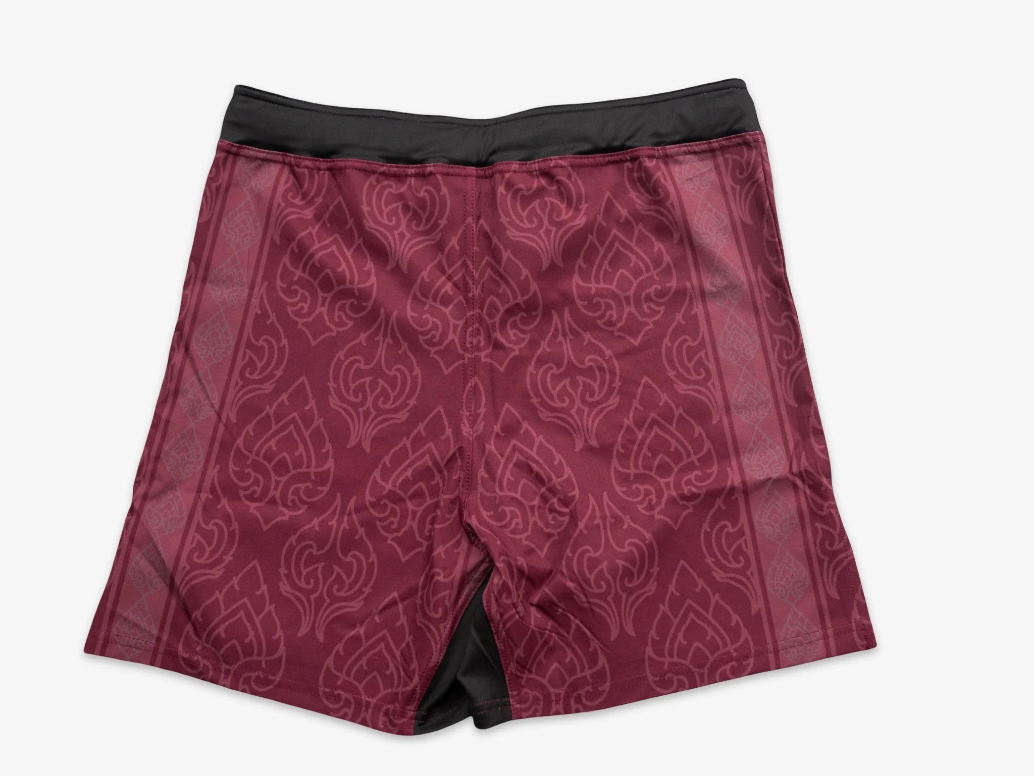 Crimson Ornamental Combat Short