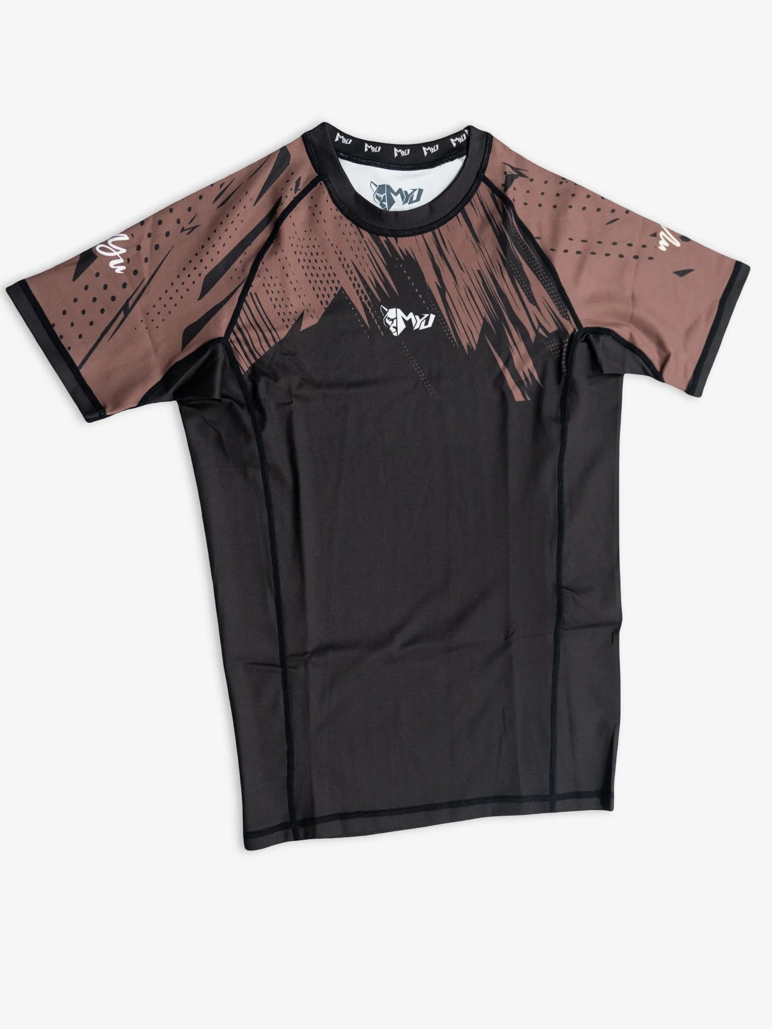 Brown Ranked Rashguard